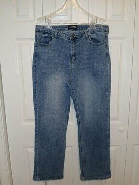 Fashion Nova Women's Relaxed Baggy Straight-Leg Women’s Jeans